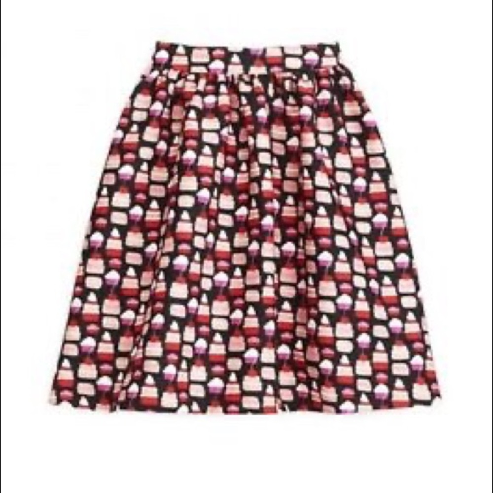 Kate Spade Magnolia Petit Four Cupcake Skirt